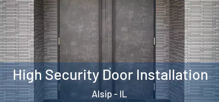 High Security Door Installation Alsip - IL